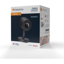 Apsaugos Kamera - Netatmo Indoor Camera Advance 2K HDR 130° 16× Priartinimas Juoda