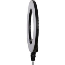 LED Žiedinė Lempa - StudioKing LED-480ASK 100 W 480 LED 3200-5800 K CRI 90 Su Didinamuoju Veidrodžiu, Išmaniojo Telefono