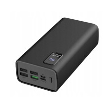 Išorinė Baterija - Platinet 30 000 mAh PD QC LED Juoda