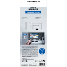 Televizoriaus Nuotolinio Valdymo Pultas - Vivanco RR 220 57 Klavišų Juodas