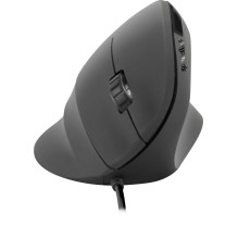 Vertikali Pelė - SpeedLink Piavo Vertikali USB Pelė SL-610019-RRBK 55° 5 Mygtukų 800-2 400 DPI Juoda