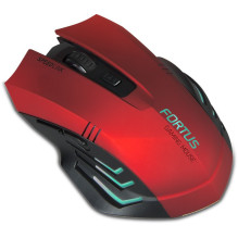 Žaidimų pelė - SpeedLink Fortus SL-680100-BK-01 Rubino Raudona Žaidimų pelė - SpeedLink Fortus SL-680100-BK-01 Rubino Raudona