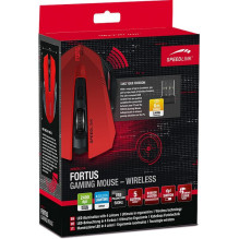 Gaming Mouse - SpeedLink Fortus SL-680100-BK-01 Ruby Red Gaming Mouse - SpeedLink Fortus SL-680100-BK-01 Ruby Red