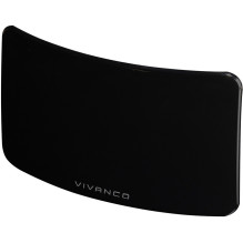Vidinė TV Antena - Vivanco TVA4040 DVB-T2 DAB+ 360° LTE Filtras Reguliuojamas Stiprinimas