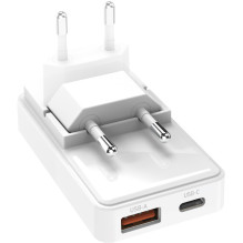 Sieninis Įkroviklis - SBS Flexi 20 W USB-C / USB Įkroviklis Sieninis Įkroviklis - SBS Flexi 20 W USB-C / USB Įkroviklis