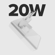 Wall Charger - SBS Flexi 20W USB-C / USB Charger