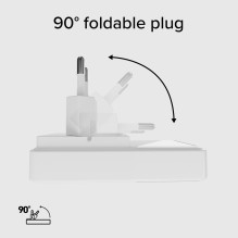 Sieninis Įkroviklis - SBS Flexi 20 W USB-C / USB Įkroviklis Sieninis Įkroviklis - SBS Flexi 20 W USB-C / USB Įkroviklis