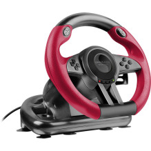 Racing Steering Wheel - SpeedLink Trailblazer Racing Steering Wheel 180° Black Racing Steering Wheel - SpeedLink Trailblazer Racing Steering Wheel 180° Black
