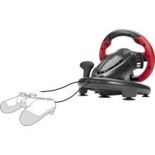 Racing Steering Wheel - SpeedLink Trailblazer Racing Steering Wheel 180° Black Racing Steering Wheel - SpeedLink Trailblazer Racing Steering Wheel 180° Black
