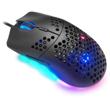 Žaidimų pelė - SpeedLink SKELL SL-680020-BK, Juoda, 5 Mygtukai, 800-4 200 DPI, 1 000 Hz, USB-A, Juoda