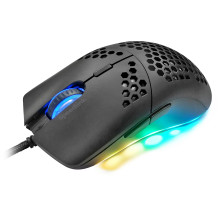 Žaidimų pelė - SpeedLink SKELL SL-680020-BK, Juoda, 5 Mygtukai, 800-4 200 DPI, 1 000 Hz, USB-A, Juoda
