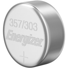 Mygtukinė Baterija - Energizer 357 / 303 Sidabro Oksido Baterija 1,5 V 1 Vnt.