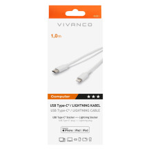 "Lightning" Laidas - Vivanco USB-C-"Lightning" Laidas 1 m (45281)