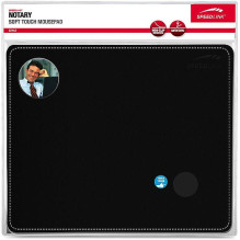 Pelės kilimėlis - SpeedLink Notary SL-6243-LBK 23 × 19 cm 3 mm Juodas