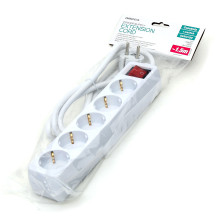 Maitinimo Ilgintuvas - Omega OL5G15W 1,5 m Balta Maitinimo Ilgintuvas - Omega OL5G15W 1,5 m Balta