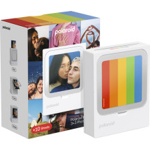 Nuotraukų spausdintuvas - Polaroid Hi-Print 3x3 Kišeninis Nuotraukų Spausdintuvas 10 Lapų