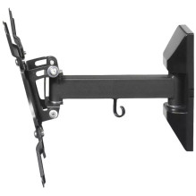Televizoriaus sieninis laikiklis - Vivanco Motion, 43″, 25 kg, VESA 75 × 75-200 × 200 mm, Pakreipimas nuo -15° iki 5°, P