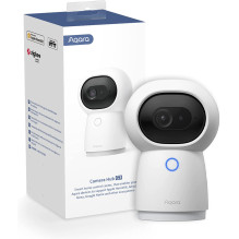 Saugumo Kamera - Aqara Camera Hub G3 2K 360° Pasukimas Ir Pakreipimas Wi‑Fi Balta