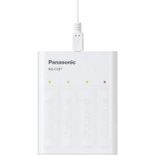 Baterijų Įkroviklis - Panasonic Eneloop BQ-CC87USB Su 4×1900 mAh Baterijomis