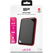 HDD - Silicon Power Armor A62 1 TB Juodas