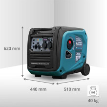 Könner Söhnen LPG / benzino inverterio generatorius KS 4000iEG S Könner Söhnen LPG / benzino inverterio generatorius KS 4000iEG S