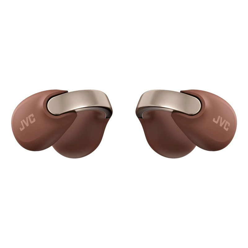 JVC HA-NP1T Bezvadu austiņas True Wireless Stereo (TWS) Ear-clip-on Zvanīšanai / Mūzikai USB Type-C Bluetooth Brūns, Sud
