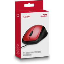 Kompiuterio pelė - SpeedLink Kappa USB Raudona