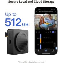 Durų skambučio kamera - Aqara Doorbell Camera Hub G410, Juoda