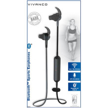 Belaidės Ausinės - Vivanco Sport Air 4, Juoda Belaidės Ausinės - Vivanco Sport Air 4, Juoda