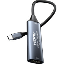 Vaizdo įrašymo plokštė - PremiumCord HDMI Vaizdo Įrašymo Įrenginys USB-C 4K 30 Hz Vaizdo įrašymo plokštė - PremiumCord HDMI Vaizdo Įrašymo Įrenginys USB-C 4K 30 Hz