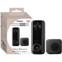 Vaizdo durų skambutis - Aqara G400 Select 2K 165° PoE Naktinio Matymo AI Durų Skambučio Kamera