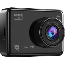 Automobilio Vaizdo Registratorius - Navitel R9 Dual 2 Kanalų Full HD, Sony STARVIS, GPS, Wi‑Fi, 500 mAh