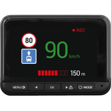 Automobilio Vaizdo Registratorius - Navitel R9 Dual 2 Kanalų Full HD, Sony STARVIS, GPS, Wi‑Fi, 500 mAh