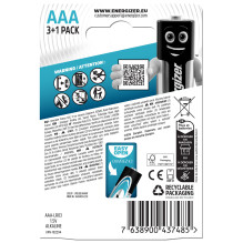 Baterija - Energizer Max Plus AAA / LR03 3+1 Pakuotė Baterija - Energizer Max Plus AAA / LR03 3+1 Pakuotė