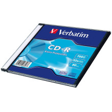 CD-R Diskas - Verbatim Extra Protection 700 MB 52x Plona Pakuotė CD-R Diskas - Verbatim Extra Protection 700 MB 52x Plona Pakuotė