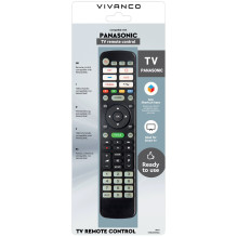 Televizoriaus Nuotolinio Valdymo Pultas - Vivanco Panasonic Universalus Nuotolinio Valdymo Pultas, 8 M, 2 AAA Baterijos
