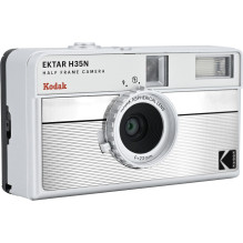 Juostinis Fotoaparatas - Kodak Ektar H35N Striped Silver