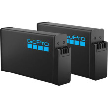 Fotoaparato Baterijų Įkroviklis - GoPro MAX2 Dvigubas Baterijų Įkroviklis Su 2 Enduro Baterijomis Fotoaparato Baterijų Įkroviklis - GoPro MAX2 Dvigubas Baterijų Įkroviklis Su 2 Enduro Baterijomis