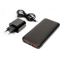 Išorinė baterija - Platinet PMPB10SETB 10 000 mAh Juoda Išorinė baterija - Platinet PMPB10SETB 10 000 mAh Juoda