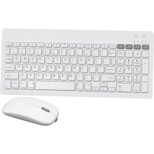 Belaidė Klaviatūra Ir Pelė - Omega OKM2658W US 2,4 GHz Bluetooth 5.0 USB-C 800 / 1200 / 1600 DPI