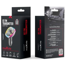 Automobilinis FM Siųstuvas - Maxlife MXFT-04, Juodas