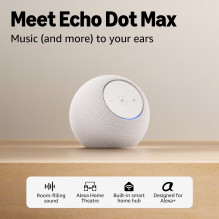 Išmanusis Garsiakalbis - Amazon Echo Dot Max (2025), Juodas