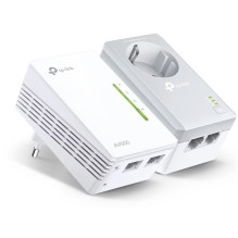 Elektros tinklo adapteris - TP-Link TL-WPA4226 Elektros tinklo Wi‑Fi Rinkinys 600 Mbps 300 Mbps Wi‑Fi