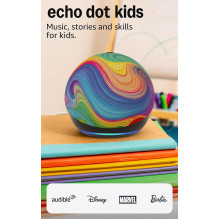 Išmanusis Garsiakalbis - Amazon Echo Dot 5 Kids Rainbow Išmanusis Garsiakalbis - Amazon Echo Dot 5 Kids Rainbow