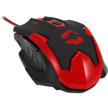 Žaidimų pelė - SpeedLink Xito SL-680009-BKRD, 3 200 DPI, Raudona / Juoda Žaidimų pelė - SpeedLink Xito SL-680009-BKRD, 3 200 DPI, Raudona / Juoda