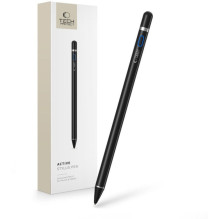 Stylus Rašiklis - Tech-Protect Active 1,4 mm 10 Val. Įkraunamas Juodas