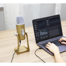 Mikrofonas - Boya BY-PM700G USB, 16 bitų, 48 kHz, 4 Garso Fiksavimo Režimai
