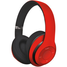 Belaidės ausinės - Omega Freestyle FH0916 Bluetooth 3.0 FM radijas MicroSD Raudonos