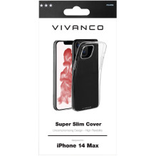 Telefono Dėklas - Vivanco Super Slim Apple iPhone 14 Plus Skaidrus