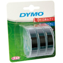 Reljefinių Etikečių Juostelė - DYMO, 9 mm, 3 m, 3 vnt.